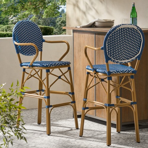 Set navy blue wicker - 2,