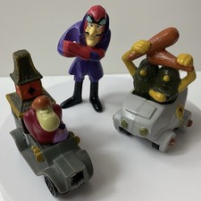 Vintage Wacky Races Bundle, Dick Dastardly, Slag Brothers And Gruesome Twosome