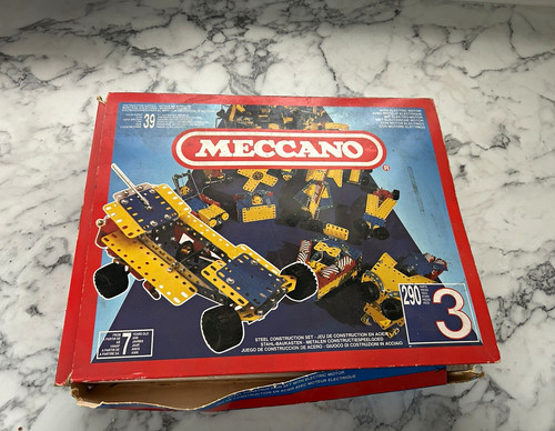 Meccano motorised motor - meccano,