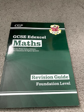 CGP GCSE Edexcel Maths Revision guide: Foundation Level