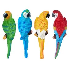 Simulation Resin Parrot Statue