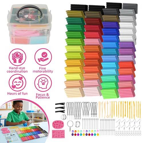 Polymer clay set - 54, pcs