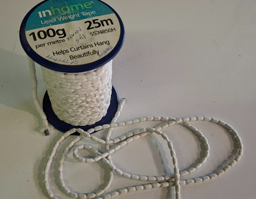Curtain hem 100g sew lead - 100g,