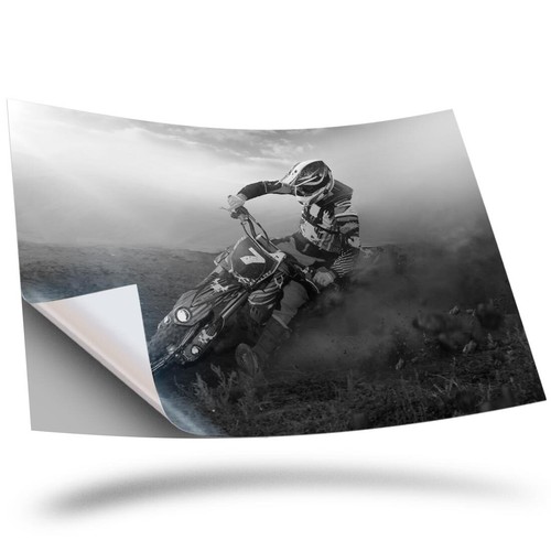 Vinyl sticker bw - x,