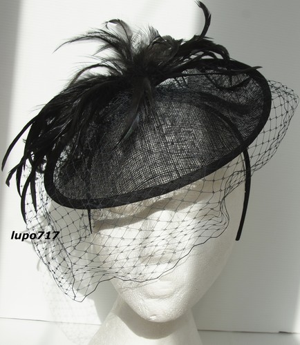 Black hat netting - hat,