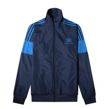 Adidas Track Jacket Allcourt XL Blue Windbreak Rare Casual Retro Style Track Top