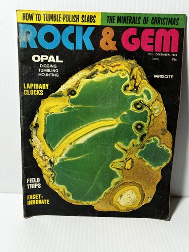 Rock gem magazine december - rock, &