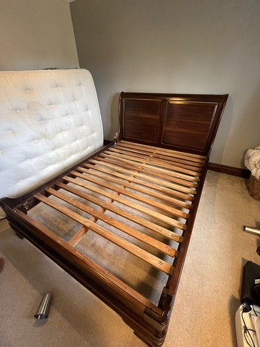 King size sleigh mahogany - king,