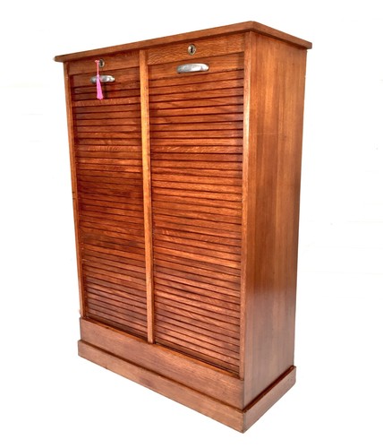 Antique 1950s wood oak - 1950s, double