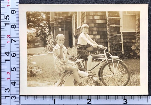 Little boy riding big - little,