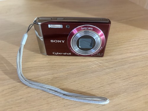 Sony cyber shot dsc w370 - sony, red