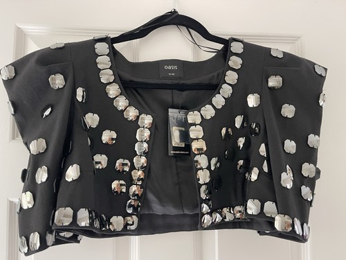 Striking oasis black bolero - striking,