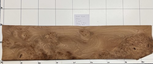 Burr elm real wood veneer - veneer, 12