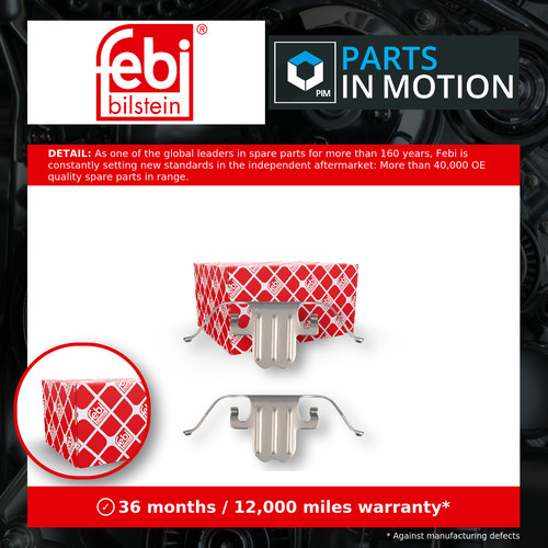 Brake pad fitting kit fits - fits, bmw