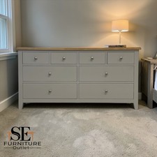 White Wax Finished Oak Top 8