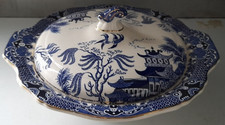 Vintage Burleigh Ware Blue &