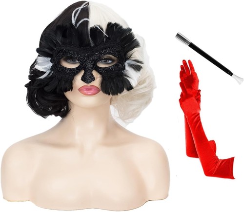 Cruella morticia addams wig - morticia,