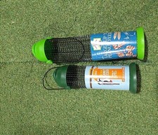 Alan Titchmarsh Large Flip Top Peanut Feeder 28cm & Wild Bird Peanut Feeder 