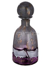 HUGE Murano 34cm 20th Century Art Glass Pop Art Bottle & Stopper 2.1kg Unusual