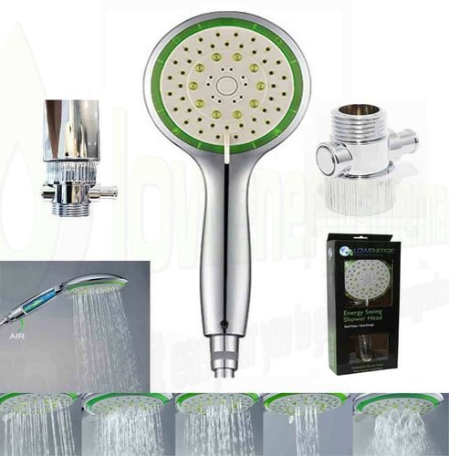 Water saving shower - water, with