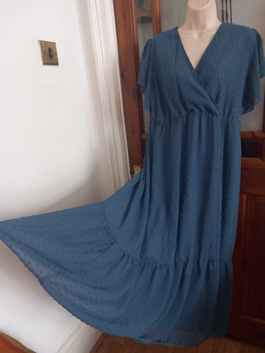 Vtg look lined chiffon - vtg,