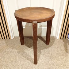 NKUKU UMAR Mango Wood Side Table – Handcrafted – Ethical & Sustainable
