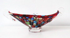 Vintage Murano Style Red Glass