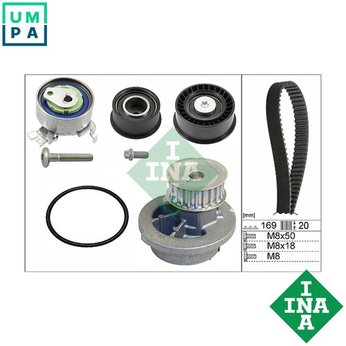Water pump timing belt kit - water,