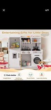 Kids Wooden Play Kitchen Set