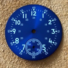 37mm Luminous Watch Dial for ETA 6498 ST3621 Movement Repair Replacement Parts