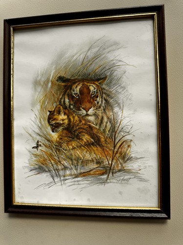 Vintage tiger cub - cub, by
