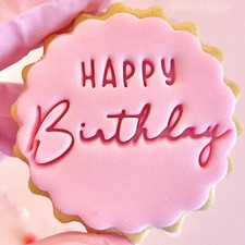 Happy birthday stamp embosser