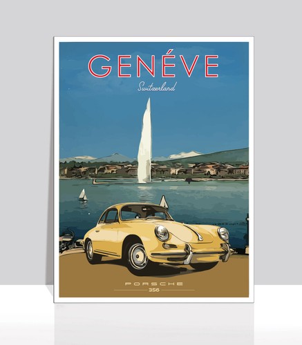 Porsche 356 geneve switzerland - geneve,