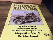 WW2 Post War Military Vehicle Wheels & Tracks magazine No 22 Airborne GMC Trucks