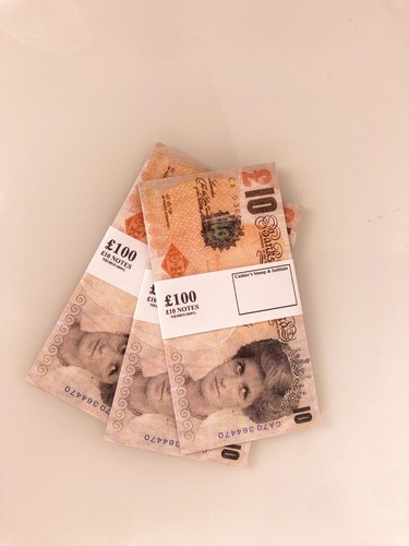100 banksy di faced - £100, di-faced