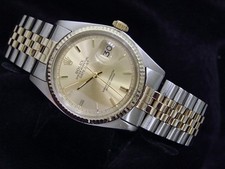 Rolex Datejust Mens 2Tone Gold