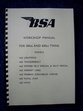 BSA A50 & A65 All Models -
