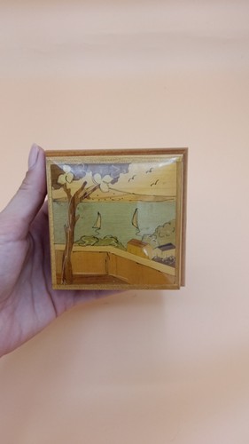 Vintage sorrentino inlaid wood - sorrentino,