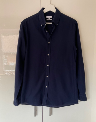 Reiss mens navy blue cotton - mens,
