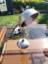 Habitat Tommy desk lamp brushed chrome MCM Modernist