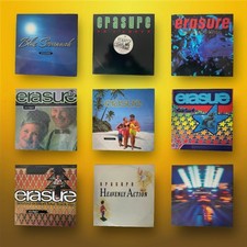 Erasure – Vinyl - 9x 12"