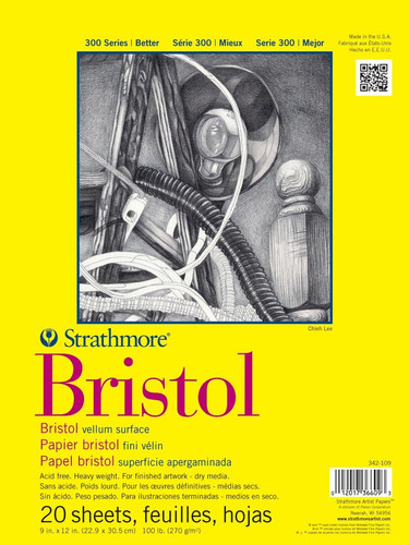 Strathmore bristol vellum - bristol,