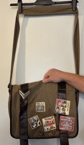 Beatles canvas shoulder bag - beatles,