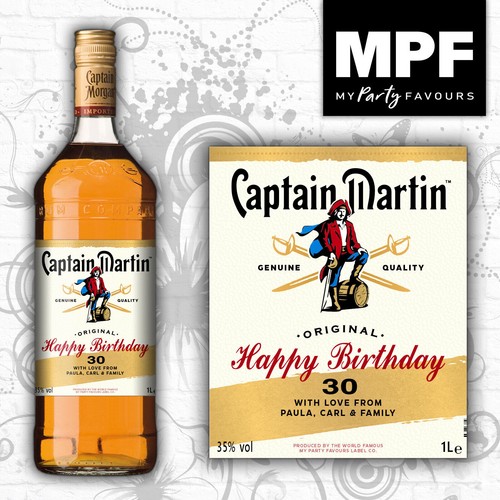 Personalised birthday captain - birthday,