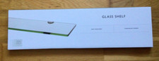 John Lewis Floating Glass Shelf - W45cm x D12cm