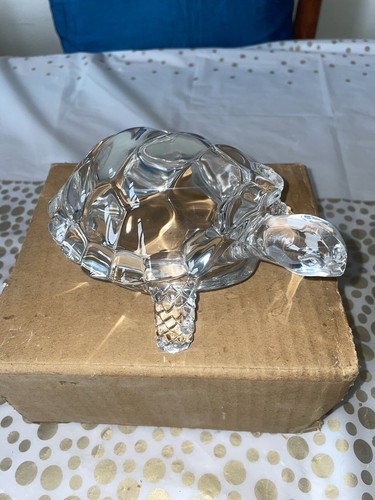 Vintage large heavy crystal - large,
