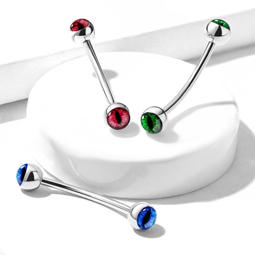 Snake eye piercing 2mm - snake,