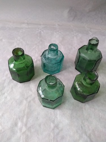 Victorian octagonal ink - 5,