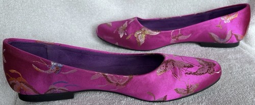 Mandarina flats silk jacquard - flats,