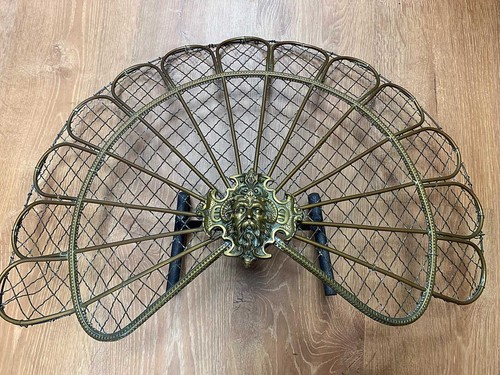 English antique brass - , fire